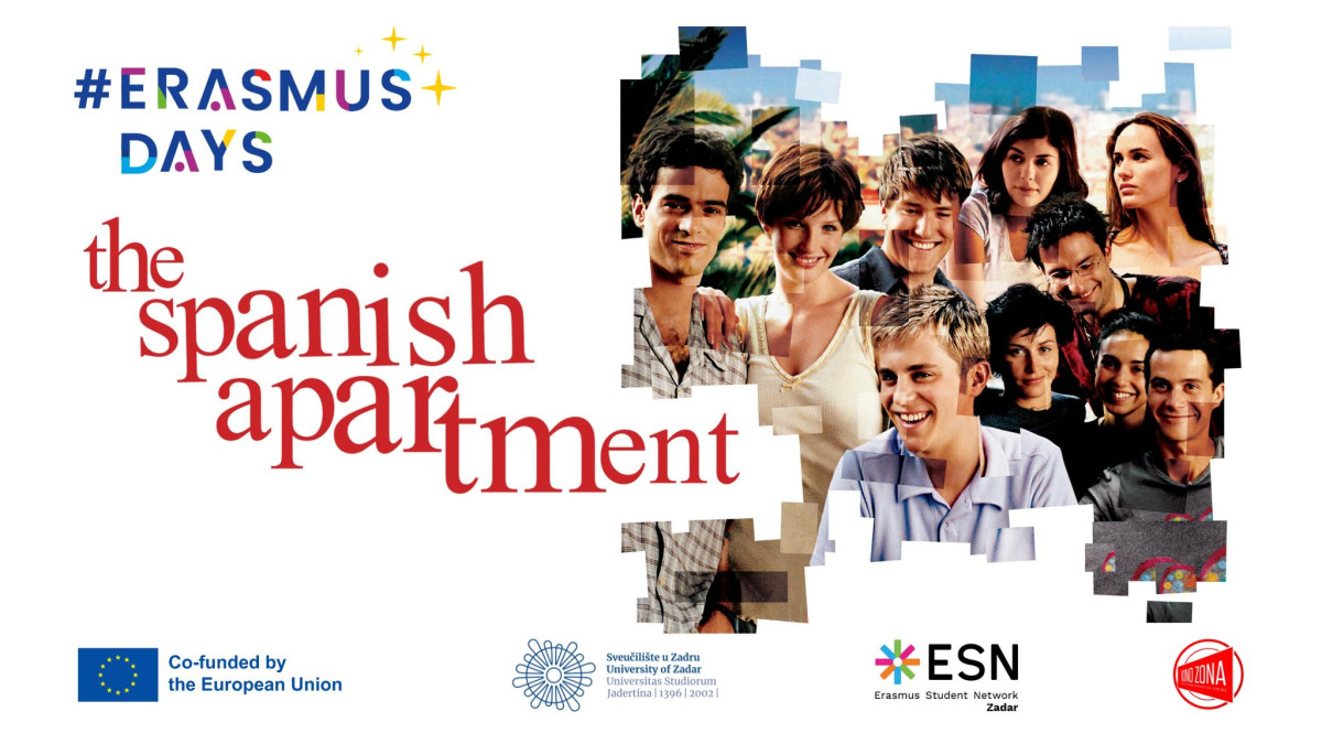 Erasmus days in Kino Zona with free screening of movie "Spanish aparment"