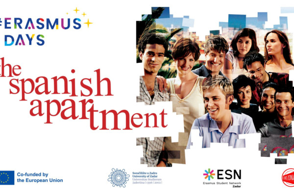 Erasmus days in Kino Zona with free screening of movie "Spanish aparment"